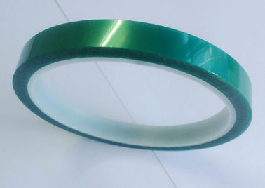 Bande vert-foncé 85um du polyester ISO9001 avec l'adhésif de silicone pour le revêtement