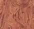 Aluminium de transfert de chaleur de bois de rose/film décoratif thermique de PVC pour des meubles